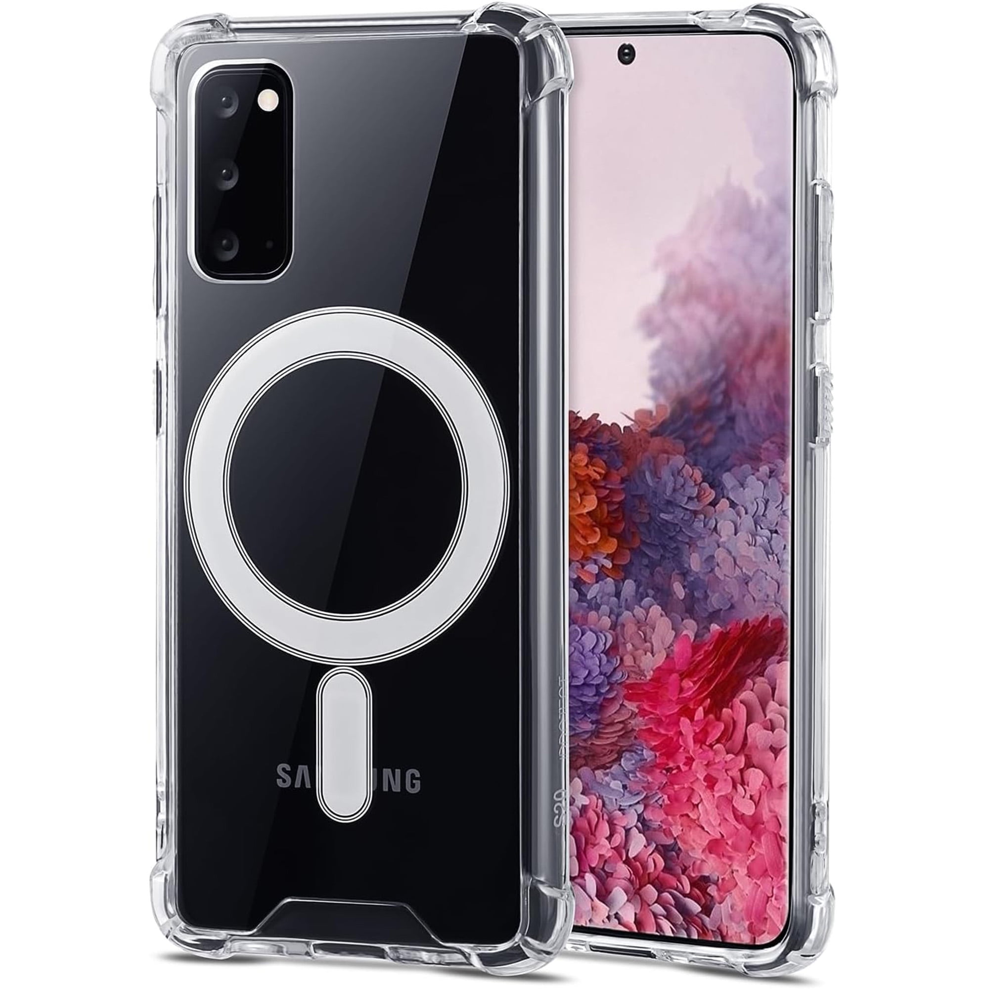 新品で購入　Samsung Galaxy S20 FE 5G　専用磁石ケース付 Amazon.com: Doowear Galaxy S20 FE Case Magnetic [Support Magsafe