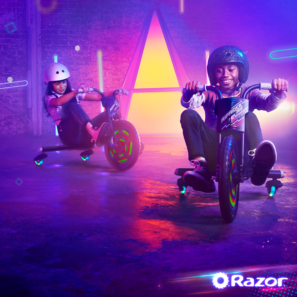 Razor Drift Trike for Kids - Daycare Light-up Ride-on Toy