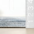 thumbnail image 6 of nuLOOM Ellison SplashGuard Modern Abstract Machine Washable Area Rug, 4' x 6', Ellison Blue, 6 of 11