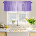 thumbnail image 4 of Valances for Windows Rod Pocket Short Curtain for Bathroom Living Room Bedroom 1 Panel 42x12in, 4 of 9