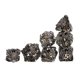 thumbnail image 3 of Skull Pattern Dice 7pcs Polyhedral Dice Portable Metal Decoration For Halloween Party For Men ANGGREK Juguetes, 3 of 8