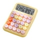 thumbnail image 1 of Calculadora básica de oficina con botones grandes, calculadora de 12 dígitos, calculadora de escritorio, calculadora de mano Amarillo, 1 of 9