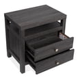thumbnail image 5 of Magnussen Home Merrifield Raisin Black Drawer Nightstand, 5 of 13