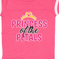 thumbnail image 4 of Inktastic Princess of the Petals with Crown Girls Baby Bodysuit, 4 of 5