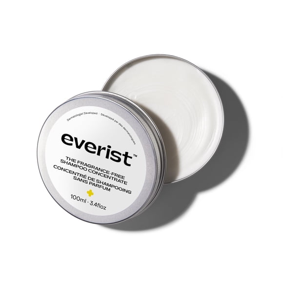 Everist The Gentle Shampoo Concentrate (Sin fragancia) Limpiador Hidratante y Calmante para todo tipo de cabello Aloe Vera a base de plantas 3.4 fl oz 50+ lavados TIN