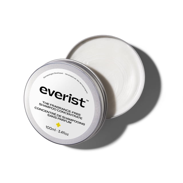 Everist The Gentle Shampoo Concentrate (Sin fragancia) Limpiador Hidratante y Calmante para todo tipo de cabello Aloe Vera a base de plantas 3.4 fl oz 50+ lavados TIN