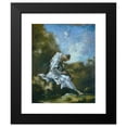 thumbnail image 2 of Alessandro Magnasco 15x18 Black Modern Framed Museum Art Print Titled - Hermit in the Desert (1700-1740), 2 of 5
