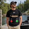 thumbnail image 6 of Funny Fish Calling Graphic T-Shirt – Humor Novelty Tee for Fishing Lovers, Unisex, 6 of 9