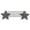Dark Gray, variant on SeekLGT U Shape Hair Finishing Fixer Comb Hair Clips For Women, Flexible Stretchable Metal Grip Hair Combs Clips For Messy Buns Updo Styling, Star Rhinestone Hair Accessories, 1 pc