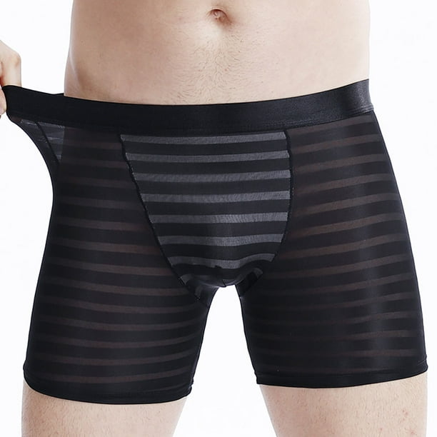 RXIRUCGD Underwear Mens Men'S long, sexy, breathable and Usure boxer Résistant Underwear