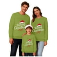 thumbnail image 3 of Linfrsh Christmas Top for Kid Family Matching Holiday Pajamas 100% Organic Cotton for Men, Women, Kids, Toddlers, Baby Boys, Girls, Unisex Green,5Y, 3 of 6