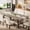 Retro gray, variant on PYY Extra Large Industrial Dining Table for 8-10 – 86.6'' Heavy Duty Metal Legs, Sturdy Wood Top – Spacious Kitchen, Conference, Dining Room Table – Classic Gray, 2.2 Meters(Only the table)
