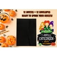 thumbnail image 3 of Tarjetas de invitación para fiesta de Halloween BIZIBAFF Hocus Pocus, paquete de 12, 3 of 7