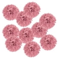 thumbnail image 1 of Uxcell Pom Poms de Papel Flores Bola para Decoración de Fondo de Boda, Baby Shower, Fiesta de Cumpleaños en Gris y Rosa, 1 of 7