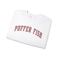 thumbnail image 3 of Puffer Fish Sweatshirt Gifts Crew Neck Shirt Long Sleeve Unisex, 3 of 7
