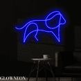 thumbnail image 3 of Glowneon Dachshund Line Neon Sign, Minimalist Dachshund Dog Led Decor, 3 of 5