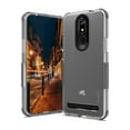 thumbnail image 1 of CoverON MicroMax T55 Case Clear Slim Fit Protective TPU Rubber Phone Cover - Collider Series, 1 of 5