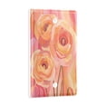thumbnail image 2 of Yayeee Blank Wall Plate Cover 1-Gang 4.5"x2.7" Home Unused Decorative Outlet, Pink Flowers, 2 of 7