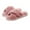 Watermelon Red, variant on Slippers for Women,Fuzzy Slippers Band Memory Foam Slippers Open Toe,Womens Slippers,White,6.5