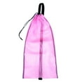 thumbnail image 4 of fastboy Drawstring Mesh Bag Shoulder Strap for Diving Snorkel Equipment Pink Pink Red, 4 of 6