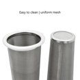 thumbnail image 4 of 304 Stainless Steel Coffee Strainer for Fine Meshes Wide Mouth Jar Practical Cold Brew Coffee Filter Fruit Drink Infuser, 4 of 9