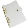 thumbnail image 1 of Binder Notebook Shell Binder Cover Scrapbook PVC Cover Refillable Planner Binder Cover A6, 1 of 8