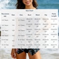 thumbnail image 2 of Two-Piece Swimsuit Set for Girls with Floral and Palm Print, Split Design Tankini, Breathable and Quick-Dry for Beach and Pool, 2 of 7