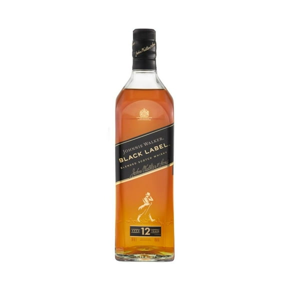 Whisky Johnnie Walker Black Label 12 años 1 l