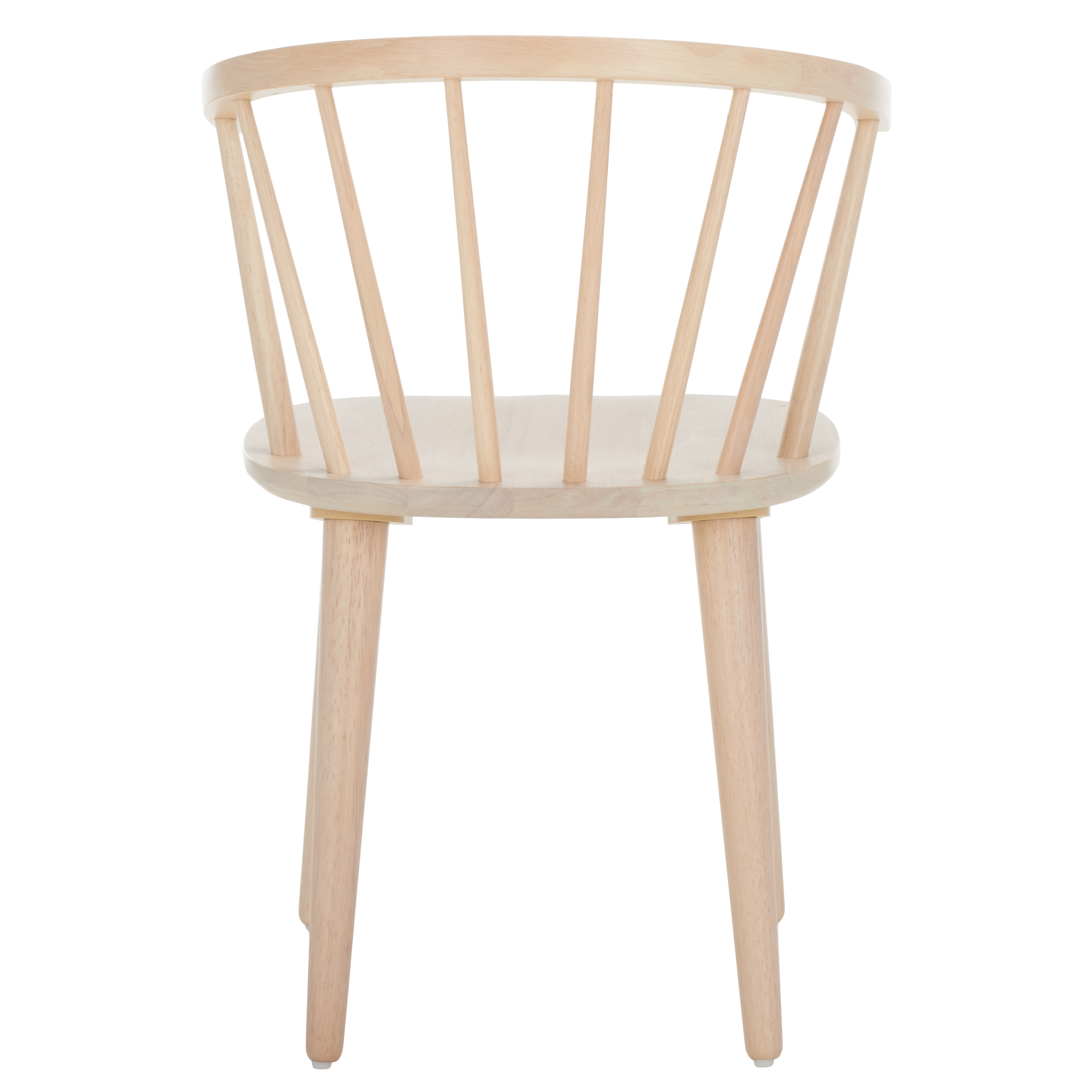 Safavieh Blanchard Scandinavian Wood Dining Side Chairs, White Wash (Set of 2)