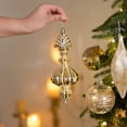 thumbnail image 5 of Valery Madelyn 80ct Christmas Ornaments Set, White Gold Christmas Tree Ornaments for Holiday Party Decor, 5 of 10