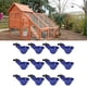 thumbnail image 5 of Sistema de riego de pollos, alimentador automático de agua para pollos Taza de agua para pollos 12Set G1 / 8 Rosca macho Alto estándar con resorte para granja para cría de animales Unbranded 3111210379611, 5 of 8