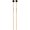 Round, variant on Vic Firth Articulate Series Phenolic Keyboard Mallets 1 1/8 in. Round