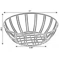 thumbnail image 5 of Black Iron Wire Fruit Bowl for kitchen counter, Storage Basket for Fruits, Vegetables, and Bread, 5 of 6
