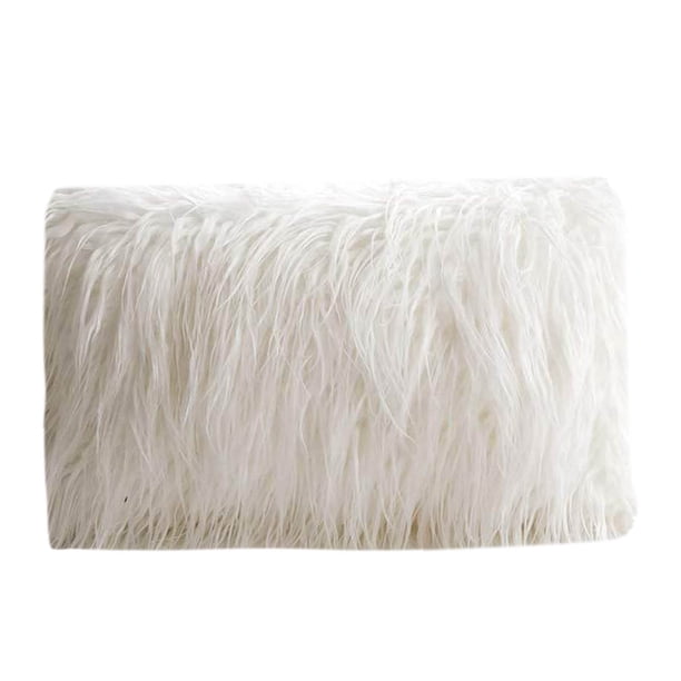 Funda de Cojín Funda de Cojín Sofá Funda de Cojín Funda de Cojín Suave Terciopelo Cintura Almohada Decoración del Hogar Color Sólido Retro