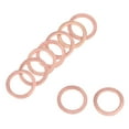 thumbnail image 5 of 30 Pcs 10.3mm x 14mm x 1mm Copper Flat Washer for Screw Bolt, 5 of 5
