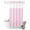 Pink, variant on No Hook Shower Curtain, Purple Shower Curtains for Bathroom with See Through Top Window, Country French Rustic Buffalo Plaid Modern Art Waterproof & Washable Bath Curtain Stand Up Stall 36"x72"