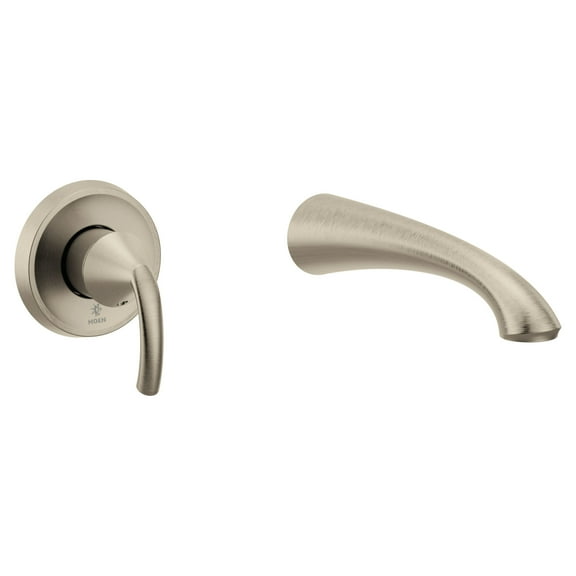 Moen Wt371 Glyde Wall Mounted Tub Filler - Nickel
