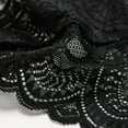 thumbnail image 3 of Gibobby Pantys para Mujer Bragas de de algodón de talla grande de encaje de cintura media ahuecadas de deseo de sentimiento Sexy para mujer(Negro， M), 3 of 5