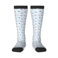 thumbnail image 1 of Balery Rabbit In The Rain Calcetines novedosos Calcetines deportivos Calcetines hasta la rodilla Calcetines de algodón Calcetines originales y geniales, 1 of 6