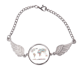 thumbnail image 1 of Mapa mundial país geografía * wordcloud Pulsera pulsera pulsera alas de ángel pulsera, 1 of 3