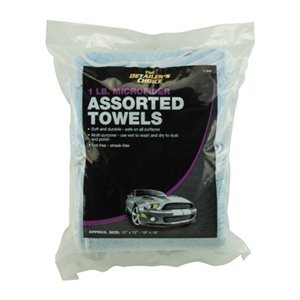 Microfiber Towels, Assorted, 1-Lb. -2-3548
