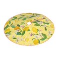 thumbnail image 2 of Kll Lemon Christmas Tree Skirt 30",Party Decorations Farmhouse For Christmas Decorations Holiday Party, 2 of 8