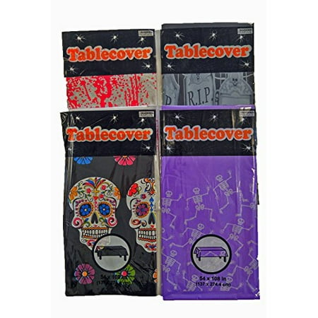 Set of 4 Creepy Halloween Party and Holiday Themed - 54