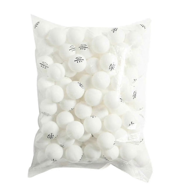 Table Tennis Ball Set 100 Bulk Table Tennis Balls Samsung 40+ Standard Size Abdominal Muscle Training Balls Compatible with Competition (White)
