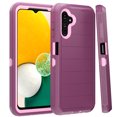 thumbnail image 6 of Xhy Samsung Galaxy A13 5G Case Military Grade Full Body Multilayer Drop Shock Protection 3 in 1 Rugged Durable Detachable for Galaxy A13 5G Phone - Wine Pink, 6 of 8