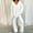 White, variant on Azrian Womens Sweater Two Pieces Hooded,Plus Size Women Two Piece Outfits,Long Sleeve Solid Color Tops with High Waist Pants Baggy Warm Pajama Sets(A-Coffee,L)