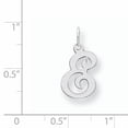 thumbnail image 2 of 925 Sterling Silver Dainty Letter E Initial Nom Monogramme Collier Pendentif Pendentif, 2 of 6