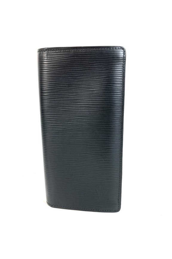 Pre-Owned LOUIS VUITTON M60622 Epi Portefeuille Brazza Bi-fold Long Wallet, Leather,...