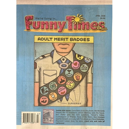 Funny Times Magazine April 2026