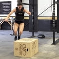 thumbnail image 5 of Valor Fitness Plyo Box - Wooden Plyometric Jump Box -Strength Conditioning Training- 18” x 20” x 24" Home Gym Workout, 5 of 8